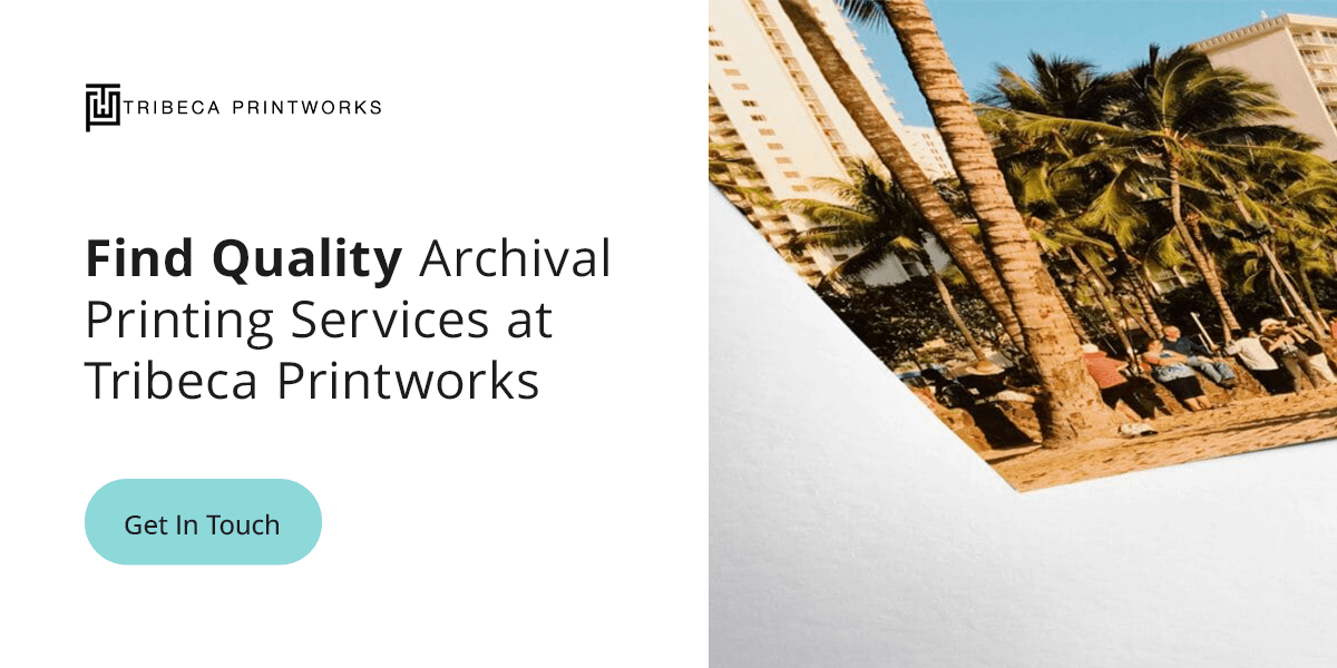 Find Quality Archival Printing Services at Tribeca Printworks